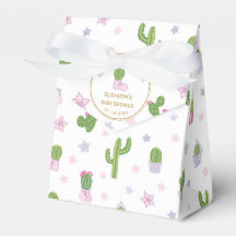 Niedliche Personalisierte Cactus Baby Dusche Viele