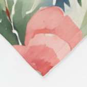 Niedliche Personalisierte Einhornweihe Fleecedecke (Ecke)