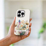 Niedliche Personalisierte florale Monogramm-Wildbl Case-Mate iPhone 14 Hülle<br><div class="desc">Boho Stil personalisiert floral Wildblume Monogramm iPhone Gehäuse</div>