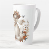 Niedliche Personalisierte gesichtslose Höhle Milchtasse (Rechte Ecke)