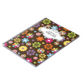 Niedliche personalisierte gewundene e-gehend notizblock (Linke Seite)