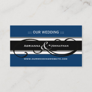 Niedliche Personalisierte Hochzeitskarten Begleitkarte
