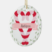 Niedliche personalisierte keramik ornament (Rechts)