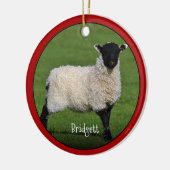 Niedliche Personalisierte Keramik Ornament (Links)