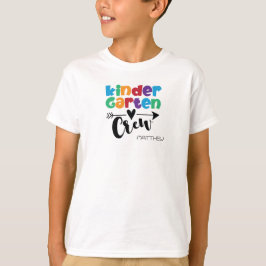 Niedliche, PERSONALISIERTE Kinder Kindergarten T-Shirt