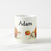 Niedliche personalisierte kundenspezifische kaffeetasse (Mittel)