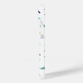 Niedliche Personalisierte Mongram Golf Patterns Case-Mate iPhone Hülle (Rückseite / Links)