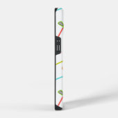 Niedliche Personalisierte Mongram Golf Patterns iPhone Hülle (Rechte Seite)