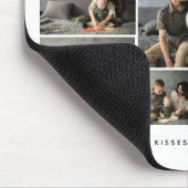 Niedliche Personalisierte Mütter Tag Familie Foto Mousepad (Ecke)