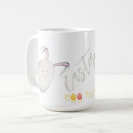 Niedliche Personalisierte Ostereierjagd Kaffeetasse