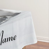 Niedliche Personalisierte Petguin und Kiche Tischdecke (Beispiel)