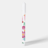 Niedliche Personalisierte Pfauenflora Case-Mate iPhone Hülle (Rückseite / Rechts)