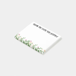 Niedliche Personalisierte Post-it-Hinweise Post-it Klebezettel