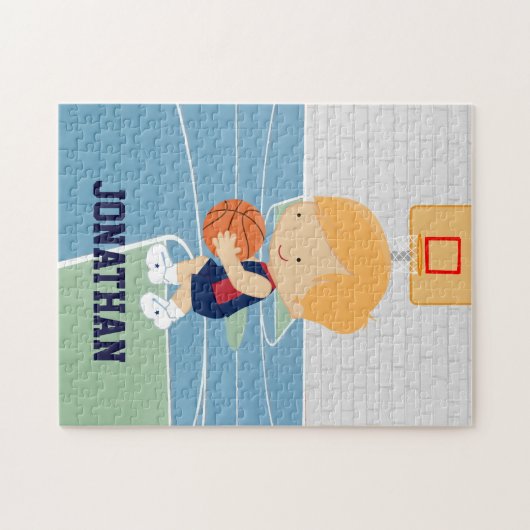 Niedliche personalisierte puzzle (Horizontal)