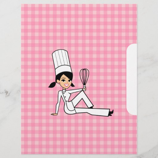 Niedliche Personalisierte Rezept-Seiten (Vorderseite)