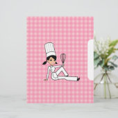 Niedliche Personalisierte Rezept-Seiten (Stehend Vorderseite)