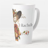 Niedliche Personalisierte Scarecrow Milchtasse (Rechte Ecke)