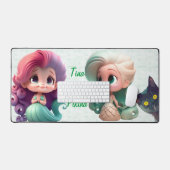 Niedliche Personalisierte Spielmatte für kleine Mä Schreibtischunterlage (Tastatur & Maus)