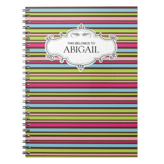 Niedliche Personalisierte Spiral-Bound-Notebooks Notizblock