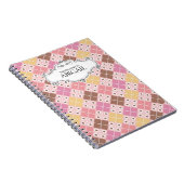 Niedliche Personalisierte Spiral-Bound-Notebooks Notizblock (Rechte Seite)