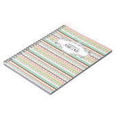 Niedliche Personalisierte Spiral-Bound-Notebooks Notizblock (Linke Seite)