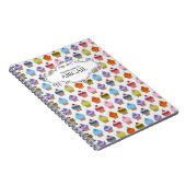 Niedliche Personalisierte Spiral-Bound-Notebooks Notizblock (Rechte Seite)