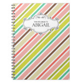 Niedliche Personalisierte Spiral-Bound-Notebooks Notizblock (Vorderseite)