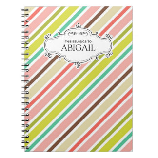 Niedliche Personalisierte Spiral-Bound-Notebooks Notizblock