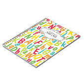 Niedliche Personalisierte Spiral-Bound-Notebooks Notizblock (Linke Seite)