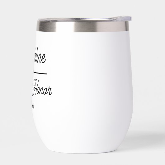 Niedliche Personalisierte Trauzeugin (Links)