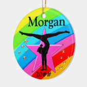 NIEDLICHE PERSONALISIERTE UND GESCHWINDIGKEITSVERE KERAMIKORNAMENT (Links)