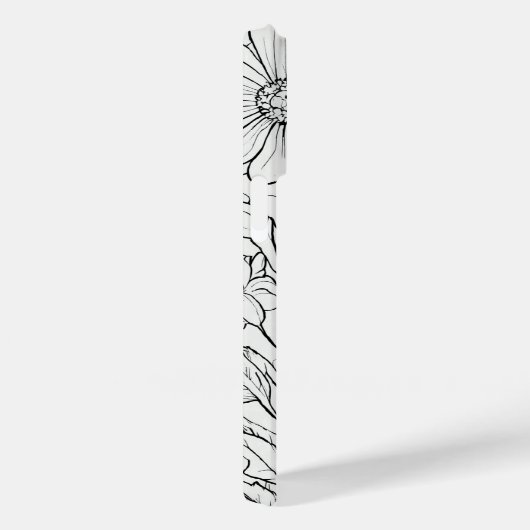 Niedliche Personalisierte Wildblume Case-Mate iPhone Hülle (Rückseite / Rechts)