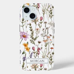 Niedliche Personalisierte Wildblume Case-Mate iPhone Hülle