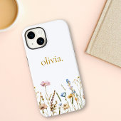 Niedliche Personalisierte Wildblume Case-Mate iPhone Hülle