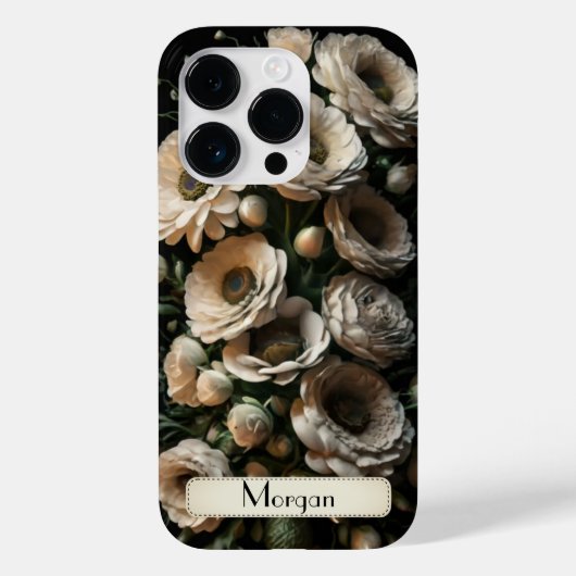 Niedliche Personalisierte Wildblume Floral 3d Case-Mate iPhone Hülle (Rückseite)