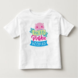 Niedliche perzonalisierte Proud Plushie Hooman Kleinkind T-shirt