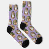 Niedliche Pet 2 Cat Foto Socken (Rechts)
