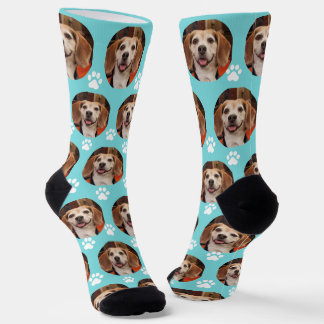 Niedliche Pet-Foto-Drucke benutzerdefinierte Türki Socken