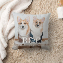 Niedliche Pet Friends Hund Lover Monogram Foto Kis