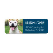 Niedliche Pet Template Dog Cat Rücksendeadresse (Vorne)