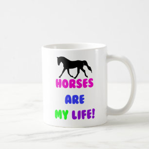 Niedliche Pferde sind meine Leben-Tassen Kaffeetasse
