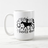 niedliche Pferdefreunde Wortart Kaffee Tasse (Links)