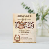 Niedliche Pferdekutsche Geburtstagskarte (Stehend Vorderseite)