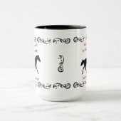 Niedliche Pferdetherapeut-Tasse Tasse (Zentrum)