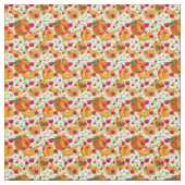 Niedliche Pfirsiche und Cherries Küchenmuster Stoff (Muster)