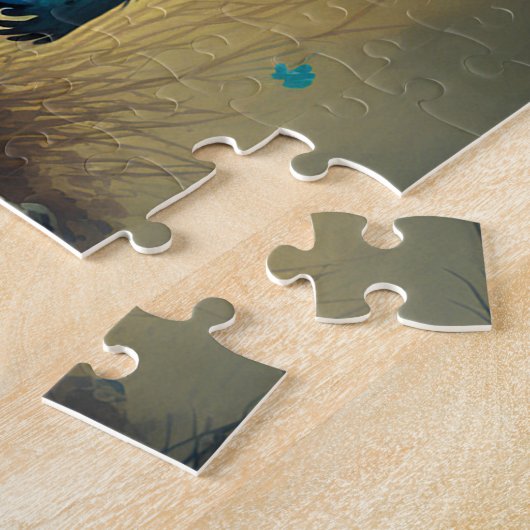 Niedliche Pflanze Monster Fantasy Art Jigsaw Puzzl Puzzle (Seite)