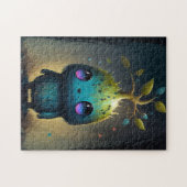 Niedliche Pflanze Monster Fantasy Art Jigsaw Puzzl Puzzle (Horizontal)