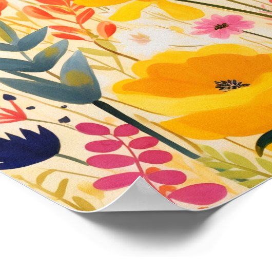 Niedliche Pflanze Poster (Ecke)