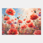 Niedliche Pflücke im Feld Geschenkpapier Set (Vorderseite 2)