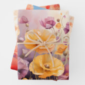 Niedliche Pflücke im Feld Geschenkpapier Set (Beispiel)